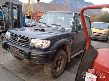 HYUNDAI GALLOPER 2.5 TD 1998 D4BH PER RICAMBI