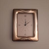 Orologio da tavolo in argento