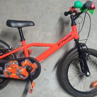 BICI bambino 16" tipo DISCOVER rossa