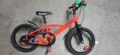 BICI bambino 16" tipo DISCOVER rossa