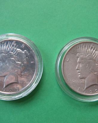N° 2 DOLLARI DELLA PACE Stati Uniti America