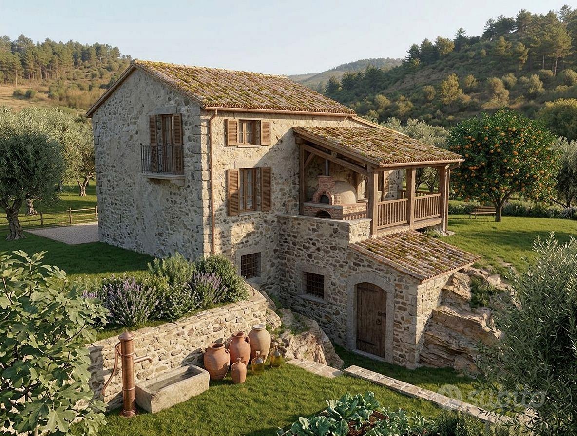 Casa rustica di campagna a Rose, abitabile - Vista 2
