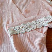 pullover rosa confetto 