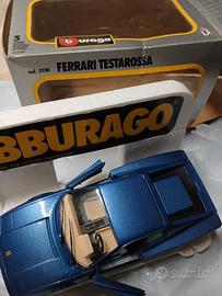 Bburago modello Ferrari Testarossa versione blu ri