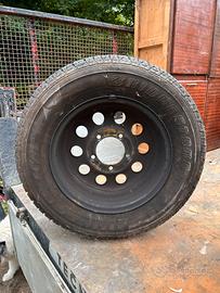Set 4 cerchi 15” 5x139,7 modular + gomme
