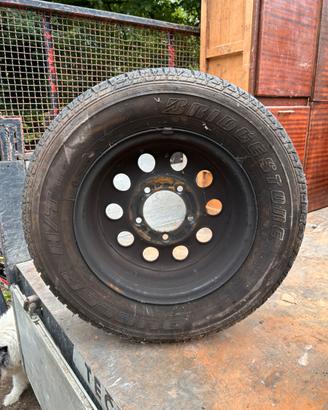 Set 4 cerchi 15” 5x139,7 modular + gomme