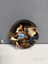 Piatto da Collezione Lilien Die Zitherspielerin