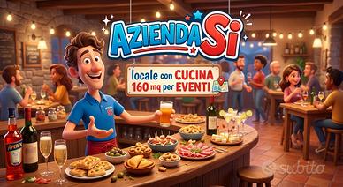 Ristorante, bar eventi, possibilità muri 8R
