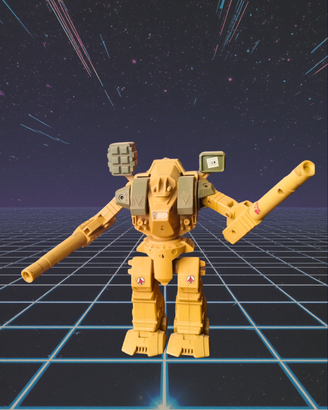 Robotech Raidar X - Action Figure Vintage Anni 80