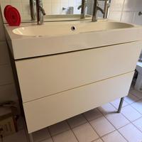 Mobile da bagno lavandino doppio