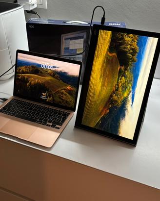 Monitor portatile AOC 16, Full HD, USB-C