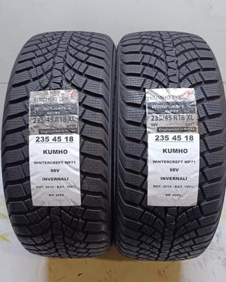 2 GOMME 235 45 18 KUMHO NUOVE INV RIF4282