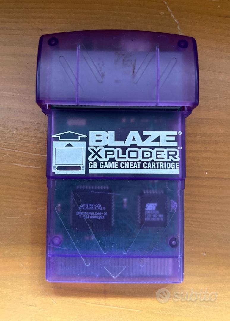 Blaze Xploder GB Game Cheat Cartridge Console e Videogiochi In