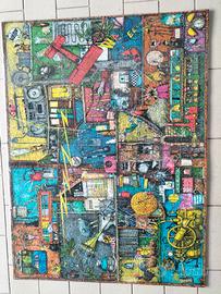 Puzzle "Oggetti d'Epoca". "Colin Thompson"