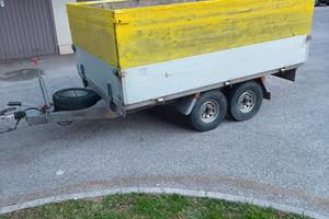 rimorchio Cresci 2 assi complessivo quintali 9 