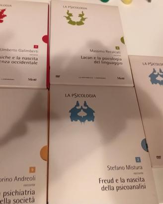 dvd la psicologia 6 volumi