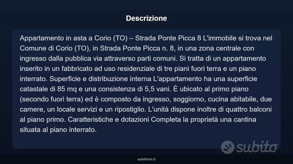 Appartamento – Corio, Case Novello - Vista 3