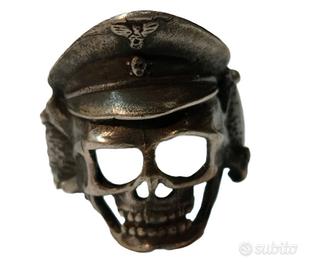 ANELLO TEDESCO IN ARGENTO WAFFEN SS TERZO REICH
