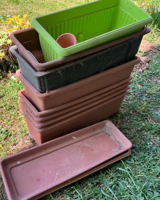 fioriere/ vasi/ cassetta