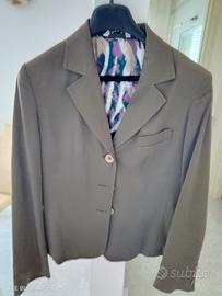 Tailleur pantalone marrone 