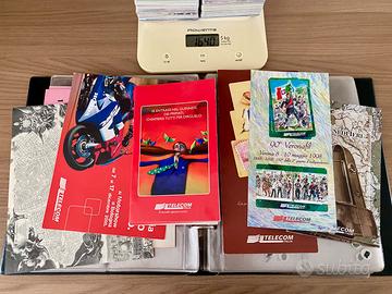 Lotto da 2kg schede telefoniche + Album + Folder