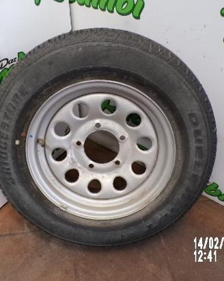 RUOTA SCORTA IN FERRO JIMNY DA 15 X 5.5 2008