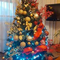 Albero di natale+addobbi + luci