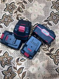 4 batterie Parkside 4Ah 20V nuove
