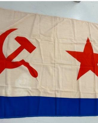 Bandiera Marina URSS Originale timbrata 1