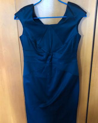 Vestito blu elegante
