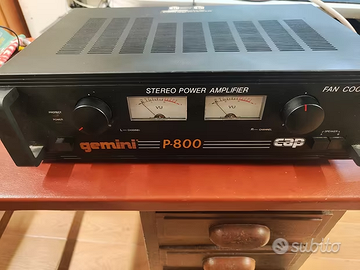 Amplificatore Gemini P 800
