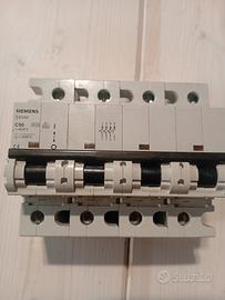 Magnetotermico 4 poli 50 A usato 