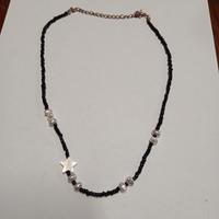 Collana con perline e stella