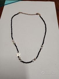 Collana con perline e stella