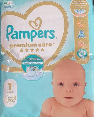 Pampers taglia 1