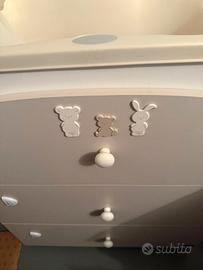 Cassettiera con vasca