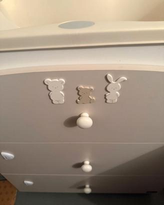 Cassettiera con vasca