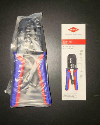 Knipex pinza crimpatrice ethernet RJ45 dsl RJ11