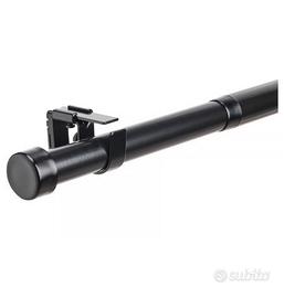 set di 4 bastoni per tende estensibili 120–210 cm,