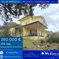 Villa monte bianchino di recente costruzione