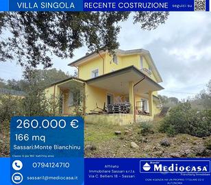 Villa monte bianchino di recente costruzione