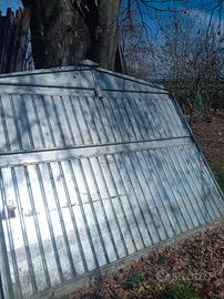 garage in lamiera zincato 