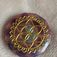 Orgonite Artigianale Fiore della vita 