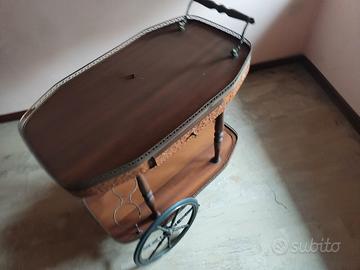 Carrello Portavivande Legno