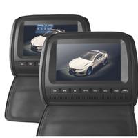 COPPIA DI POGGIATESTA DVD CON SCHERMO 9 POLICI, CO