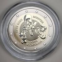2 Euro Proof slovenia 2025 Miki Muster in capsula