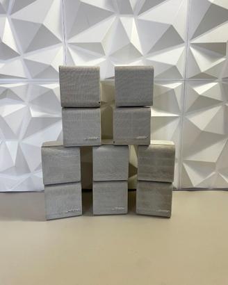 BOSE Jewel cube Double bianchi 5 pezzi acoustimass