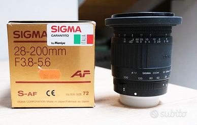 Sigma 28-200 attacco SA