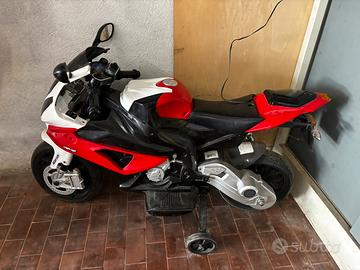 Moto elettrica per bambino Bmw RR