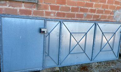 Cancello di ingresso + portoncino + ringhiera